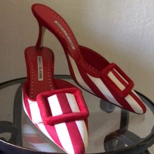 Manolo Blahnik Maysalebi Mules